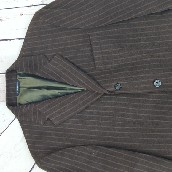 Banana Republic Blazer sports coat suit jacket, heavy cotton, men's 40S - Picture 3 of 16